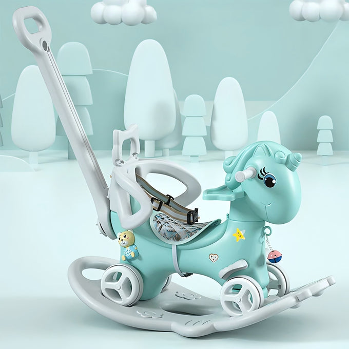 The Magical Adventure Begins with a Safe Rocking Horse & Balance Bike!