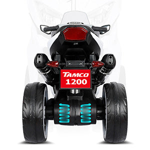 TAMCO 12V Kids Electric motorcycle ,ride on motorcycle,Three lighting wheels Kids electric toys BoysGirls Motorcycle, Children Battery Motor Bikes Rechargeable 3 Wheels Ride on Electric Motorcycle