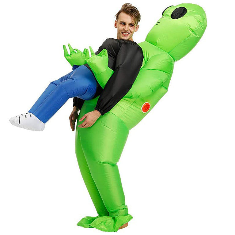 Festival Inflatable Costumes Alien Cosplay Costume Men Women Funny Inflatable Costume for Halloween Party Supplies 150-190 CM