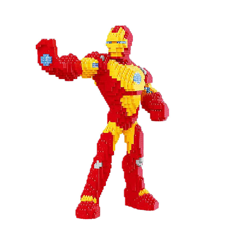 Marvel Heroes Infinite Warfare Characters Micro Diamond Building Blocks Iron Man Thor Spiderman Nomads Building Brick Toys