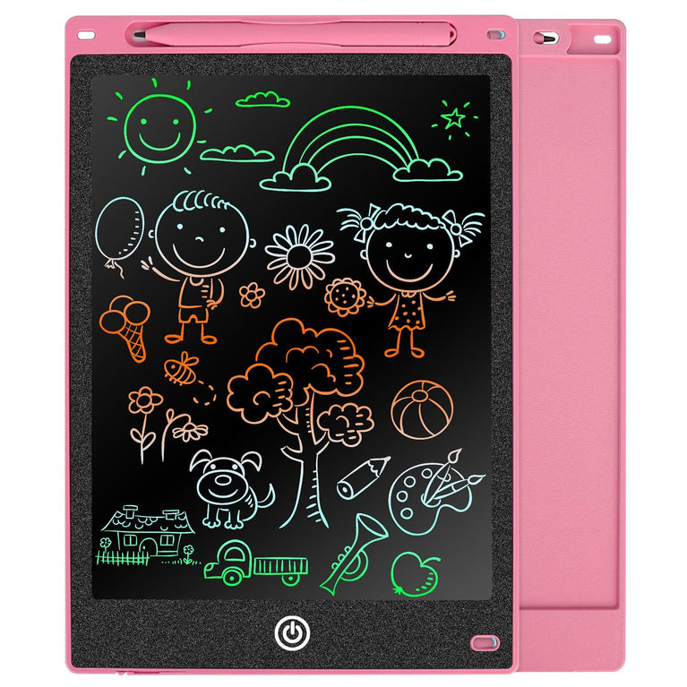 8.5in LCD Writing Tablet Electronic Colorful Graphic Doodle Board Kid Educational Learning Mini Drawing Pad with Lock Switch Stylus Pen For Kids 3+ Years