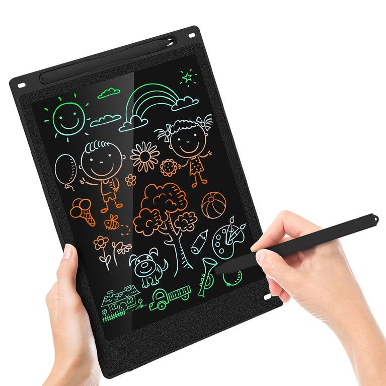 8.5in LCD Writing Tablet Electronic Colorful Graphic Doodle Board Kid Educational Learning Mini Drawing Pad with Lock Switch Stylus Pen For Kids 3+ Years