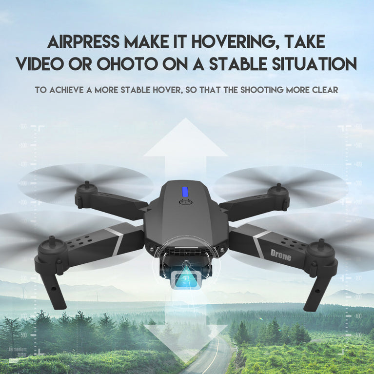 E88 Pro WIFI FPV Drone With Wide Angle HD 4K Camera Height Hold RC Foldable Quadcopter Drone Gift Toy