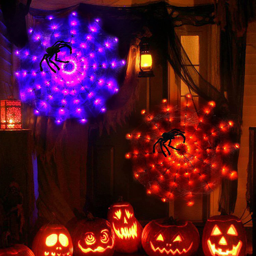 Halloween Lights Decorations , Waterproof Fairy Halloween Lights Outdoor, Indoor Halloween Decorations for Party Yard Room Decorations