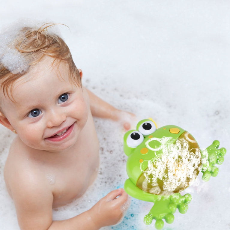 Frog Musical Bubble Bath Maker Baby Bath Toys for Bathtubs Toddler Bubble Machine for Bath Fun