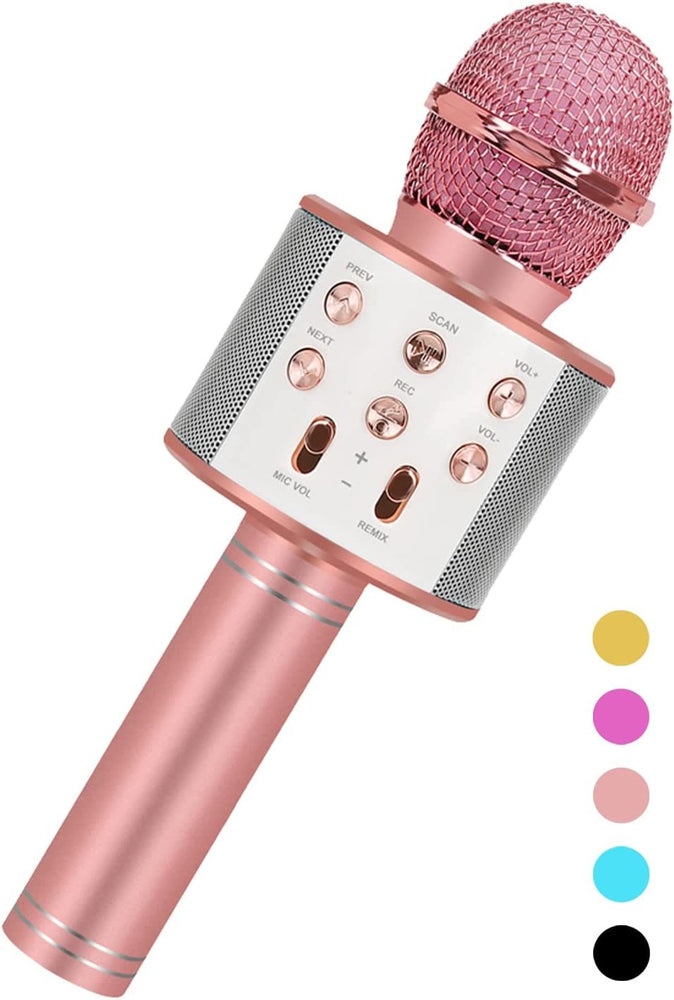 Kids Toys for 3-14 Year Old Girls and Boys Gifts; Karaoke Microphone Machine for Kids Toddler Toys Age 4-12; Christmas Birthday Valentine Gifts for 5 6 7 8 9 10 Year Old Teens kids