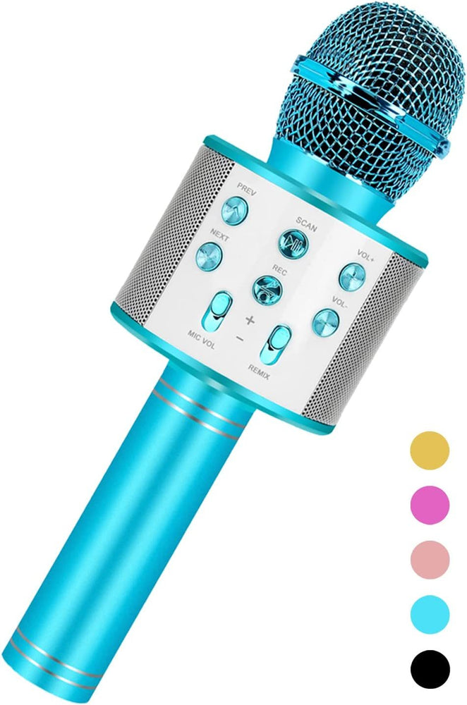 Kids Toys for 3-14 Year Old Girls and Boys Gifts; Karaoke Microphone Machine for Kids Toddler Toys Age 4-12; Christmas Birthday Valentine Gifts for 5 6 7 8 9 10 Year Old Teens kids