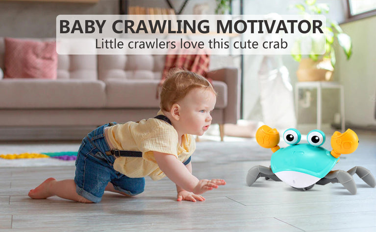 Crawling Crab Toy - Crawly Crabby Tummy Time Toys