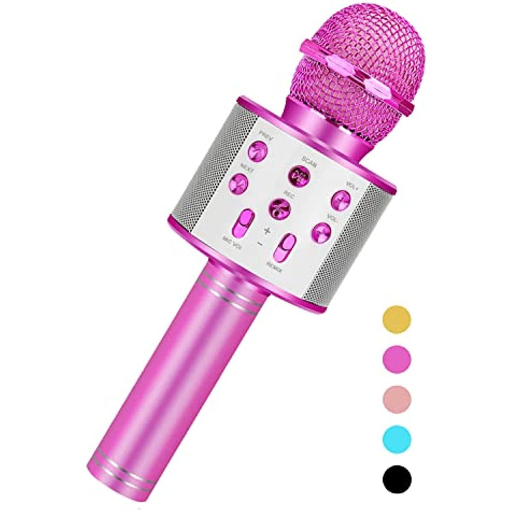 Kids Toys for 3-14 Year Old Girls and Boys Gifts; Karaoke Microphone Machine for Kids Toddler Toys Age 4-12; Christmas Birthday Valentine Gifts for 5 6 7 8 9 10 Year Old Teens kids