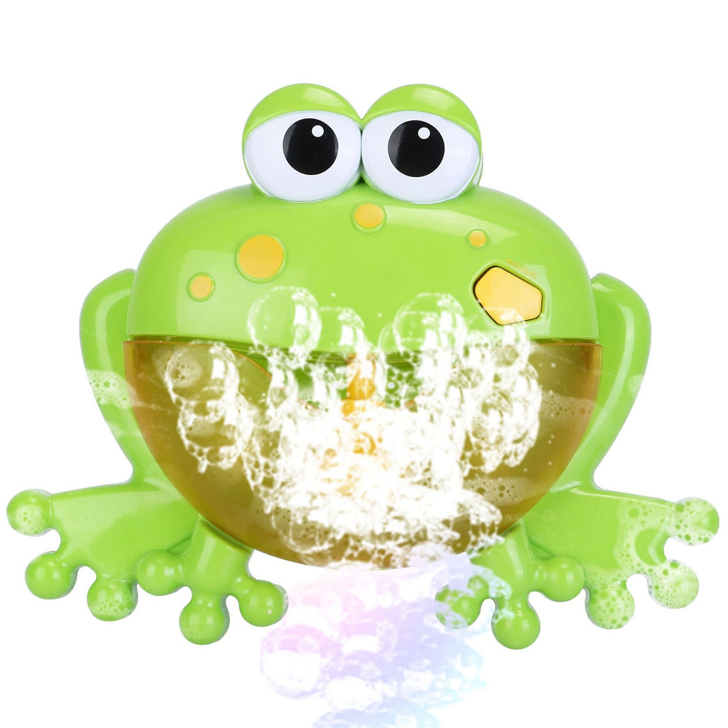 Frog Musical Bubble Bath Maker Baby Bath Toys for Bathtubs Toddler Bubble Machine for Bath Fun