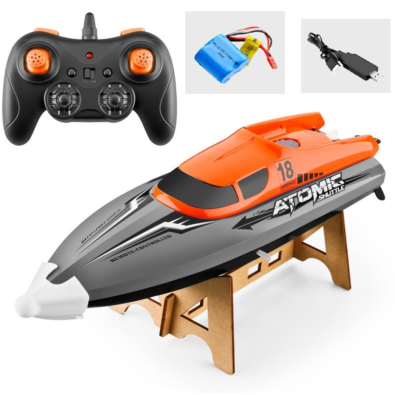 Super High-speed Yacht With Long Battery Life Remote Control Boat; Children's Charging Remote Control Yacht ; Boys Electric Toy Ship