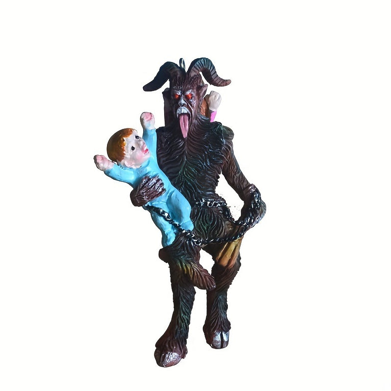 Halloween Demon Catching Children Christmas Pendant, Resin Crafts , Suitable For Home, Scene Decoration, Christmas Tree Pendant, Holiday Accessories