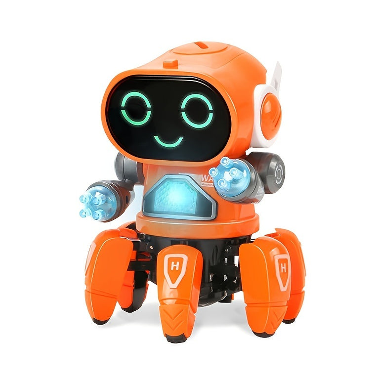 Electric; Intelligent; Six-clawed Robot; Colorful Lights; Music; Singing; Early Childhood Education; Boys And Girls; Darling Educational Toys