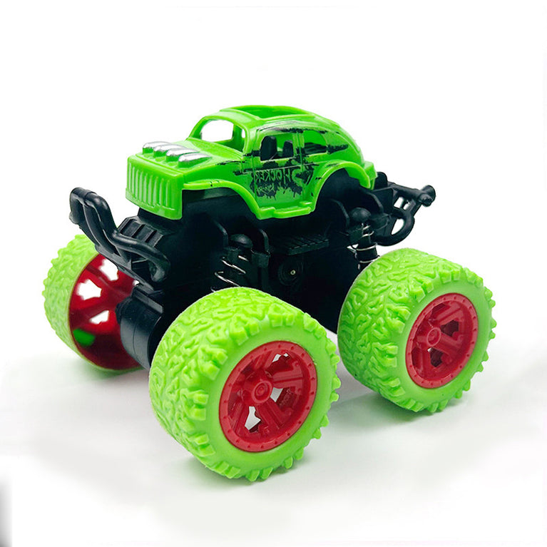 Monster Truck Toys, Pull Back Vehicles Toys, Friction Powered Toy, Mini Push and Go Car Truck Inertia Vehicle, Best Christmas Birthday Party Gift