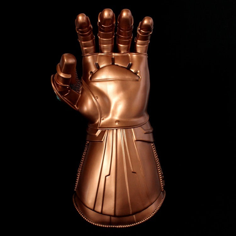 Avengers Cosplay Halloween PVC Deluxe Thanos Gloves Glow Edition