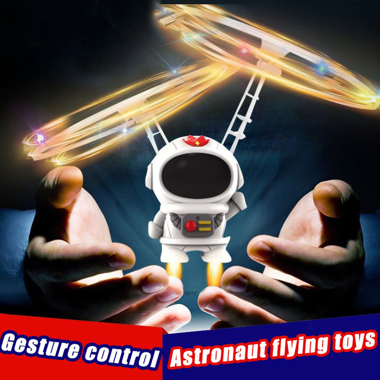 Children's Gift Induction Flying Toy Technology Swirl Intelligent Suspended Astronaut Small Aircraft Outdoor Toy