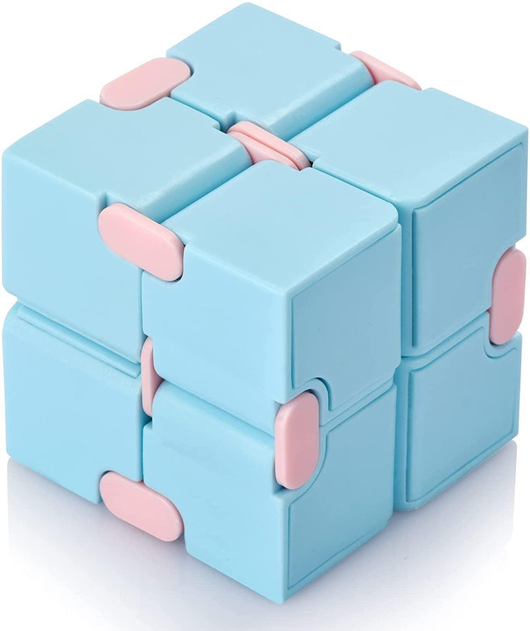 Flip infinite cube desktop toy; cute flip cube; used to relieve anxiety and kill time children's Adults and Elderly with Anxiety Stress Depression