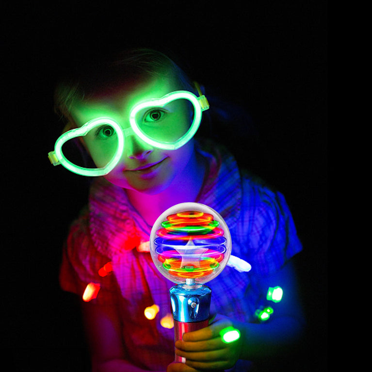 Children's Luminous Magic Ball Toy Stick Led Flash-rotating Light Show Toy Funny Party Flash Ball Novelty Игрушки Для Девочки