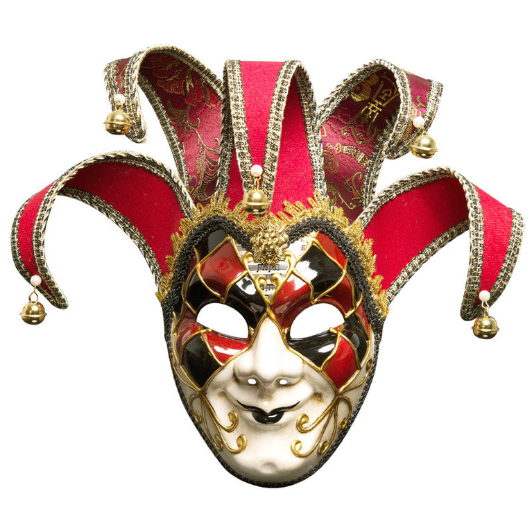 Full Face Masquerade Mask Costume Vintage Joker Mask