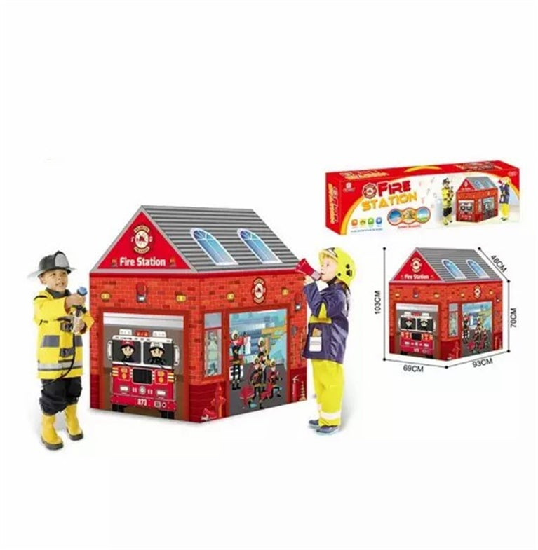 Tent for Kids,Firemen Play Tent, Kids Tent Indoor, Indoor Outdoor Children's Play Tent