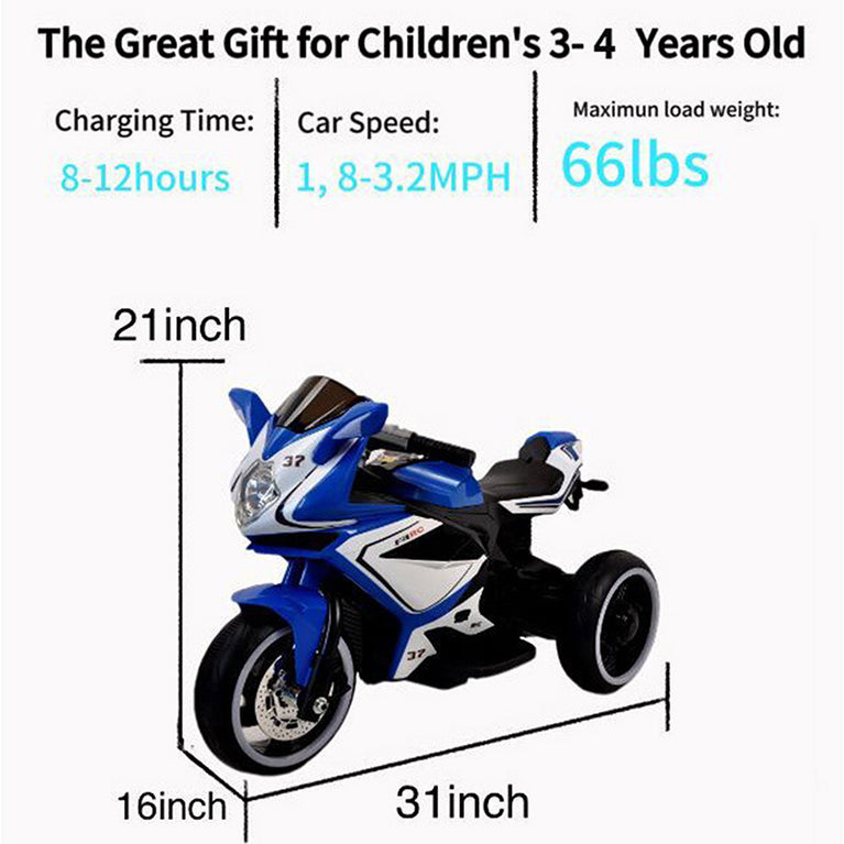 Tamco 6V Kids Electric motorcycle/ Small Kids toys motorcycle/Kids electric car/electric ride on motorcycle for 3-4 years boys