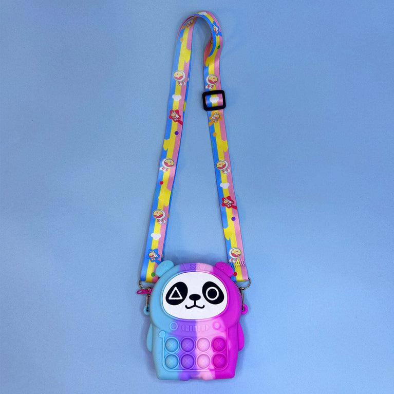 Ogi Mogi Toys Colorful Panda Shoulder Bag