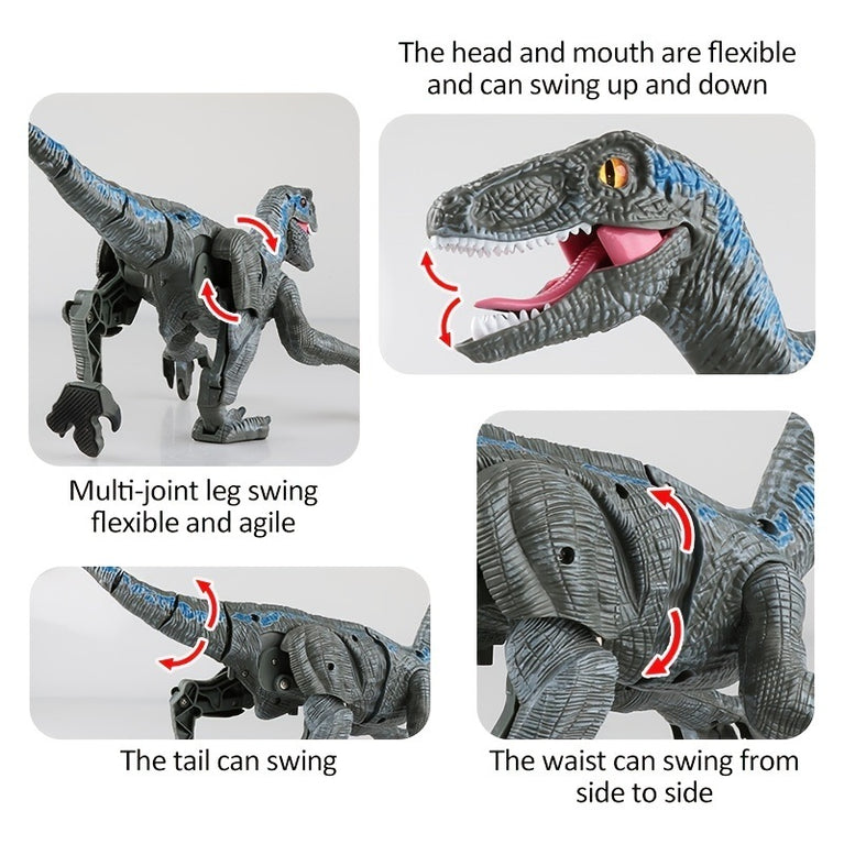 1 Pc Remote Control Dinosaur Toy; Children's Toy Electric Simulation Model