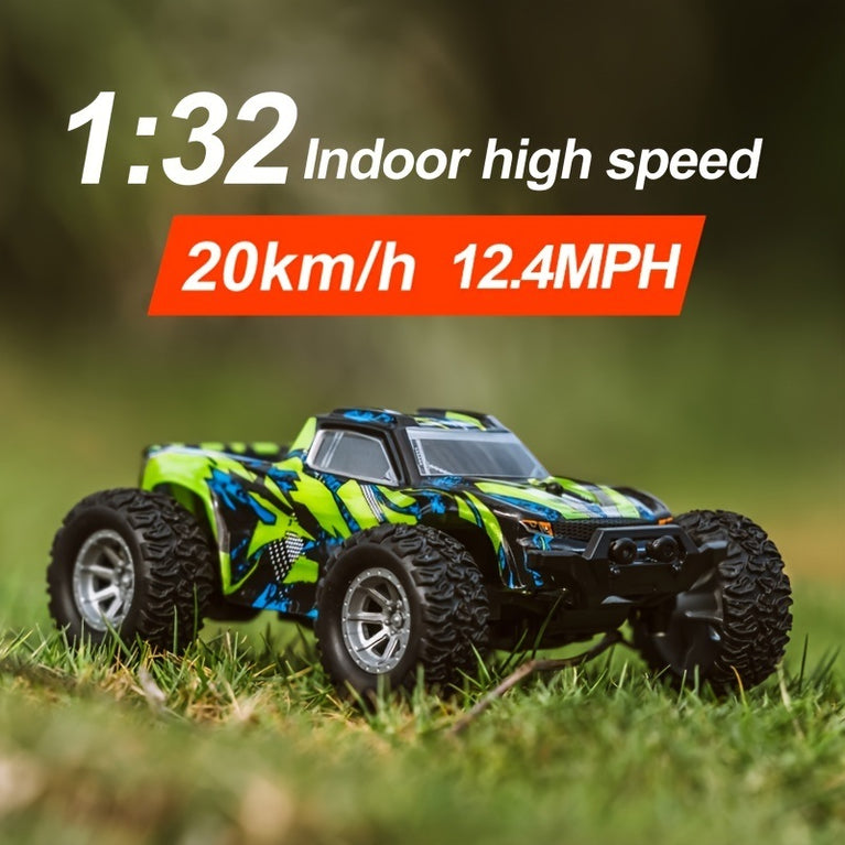 1:32Proportion Remote Control Car; Remote Control Car Max 20 Km/h; 2.4Ghz High-Speed All-terrain Outdoor Electric Toy Car; Boys & Girls Kids Remote Control Car-02